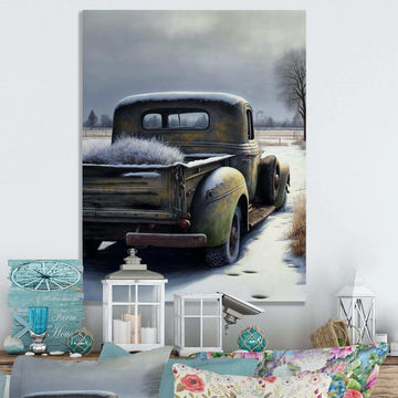 Barn Flower Delivery Truck III